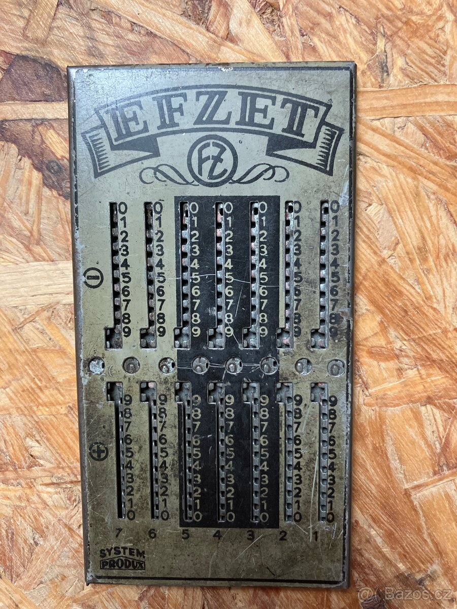 Kalkulátor EFZET.
