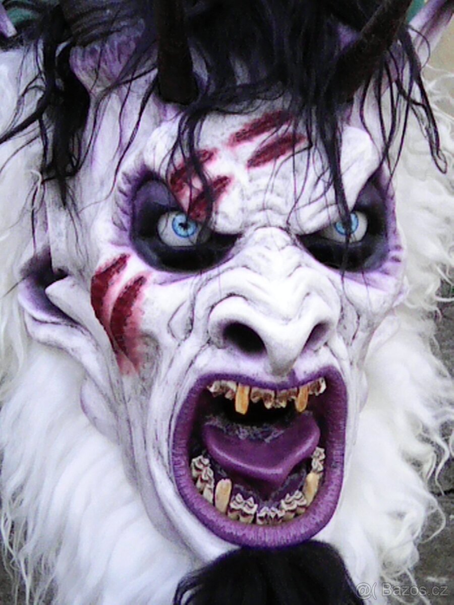 krampus maska DÉMONA