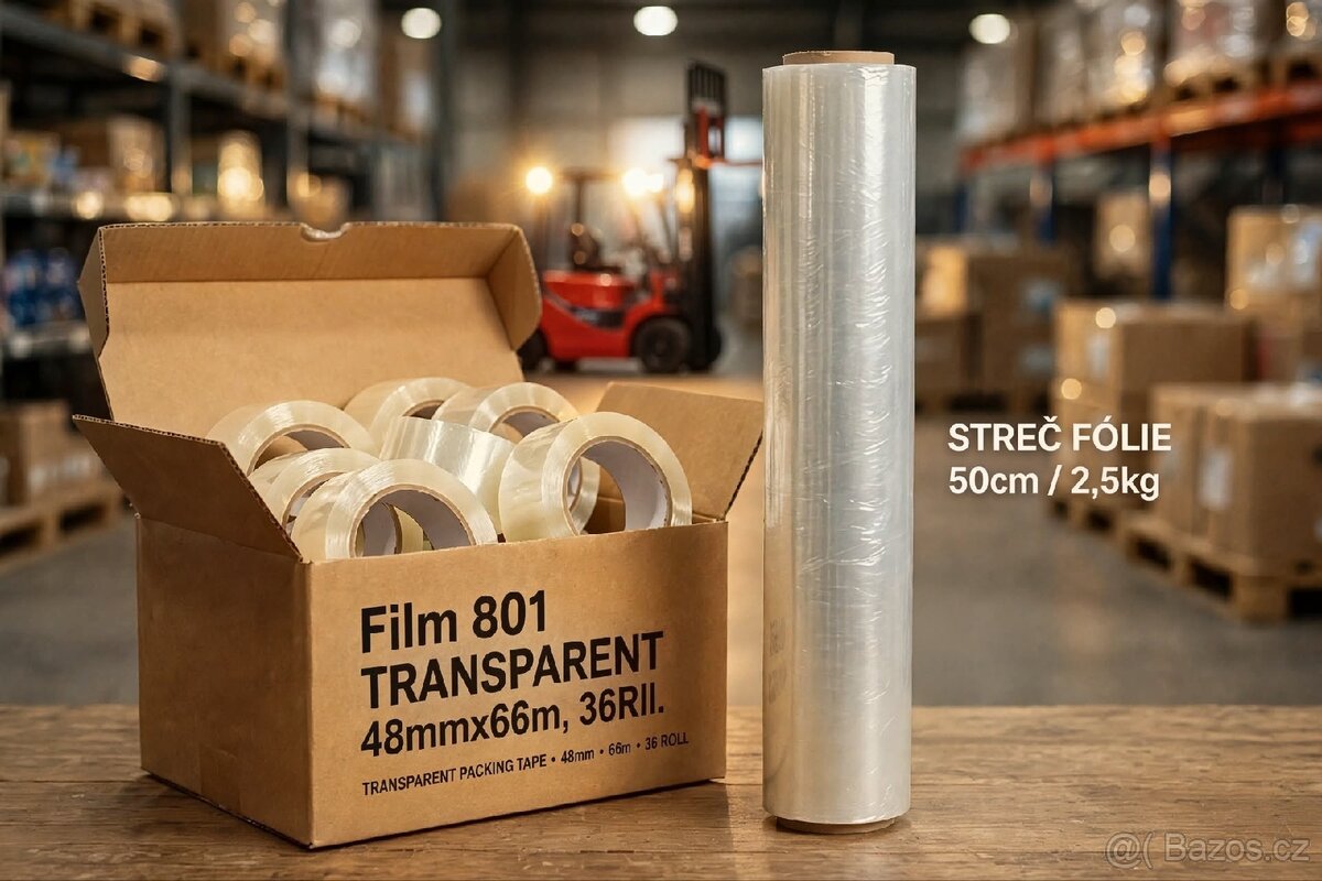 Profi obalový materiál (pásky & stretch fólie)