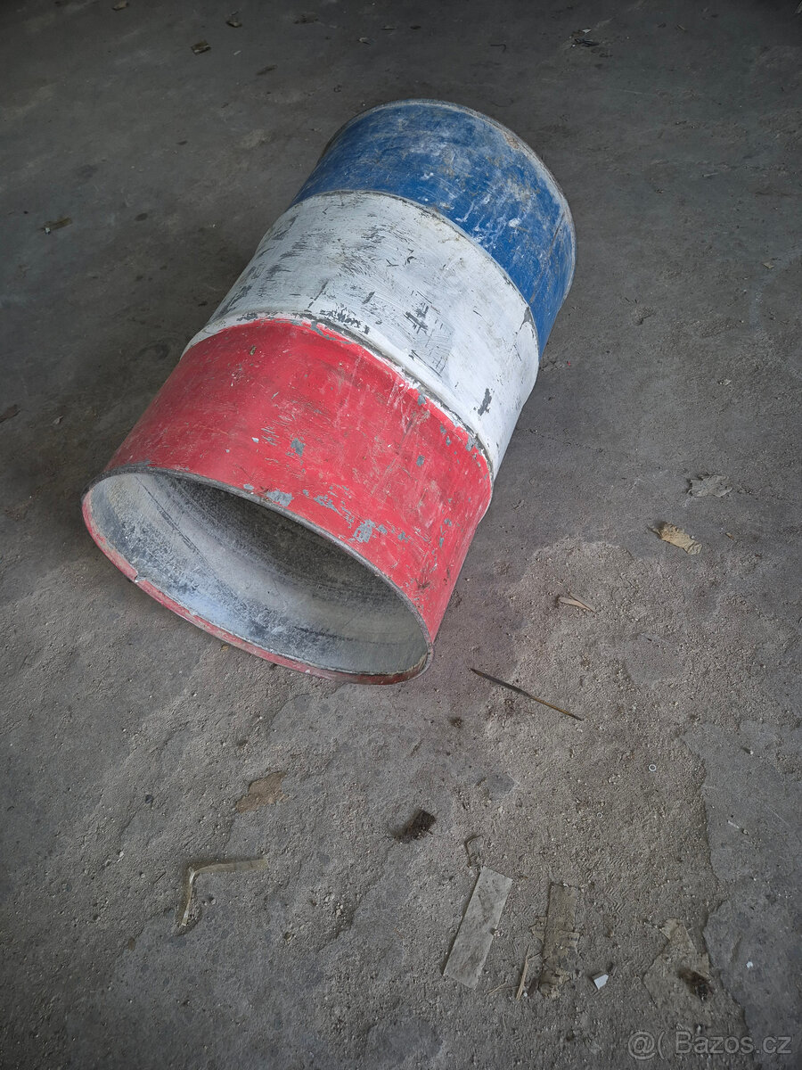 kovový barel 200l