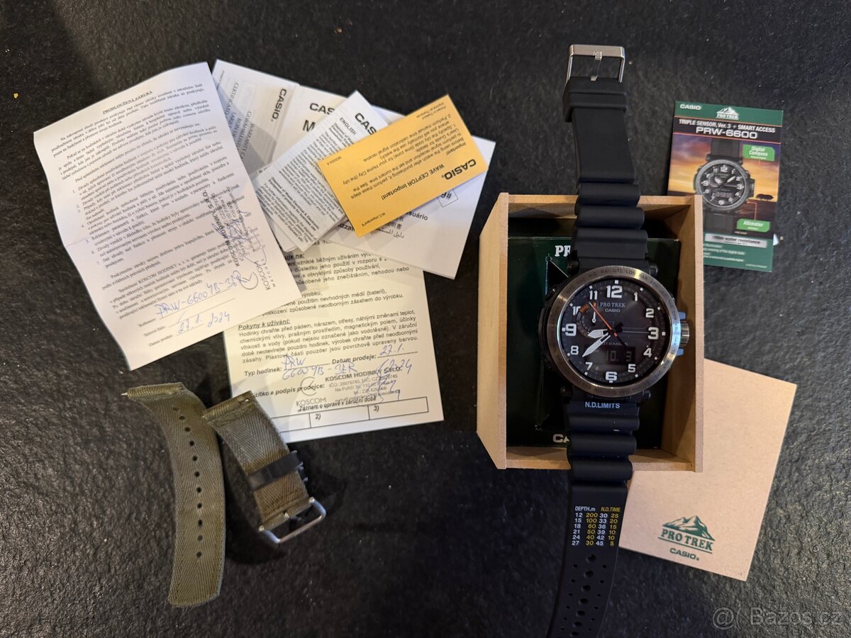 Casio Pro Trek PRW 6600