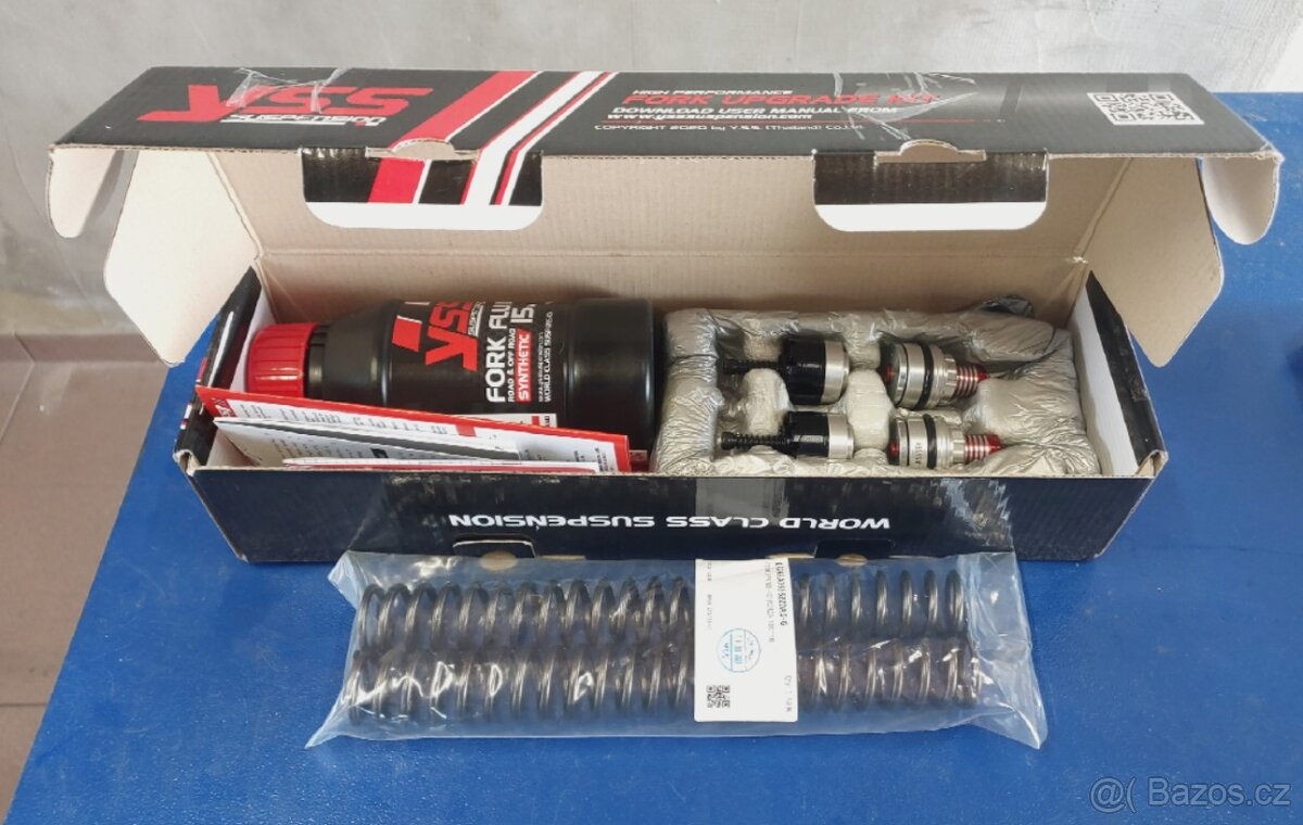 YSS Upgrade KIT předních tlumičů Honda Forza 125, 300, 350