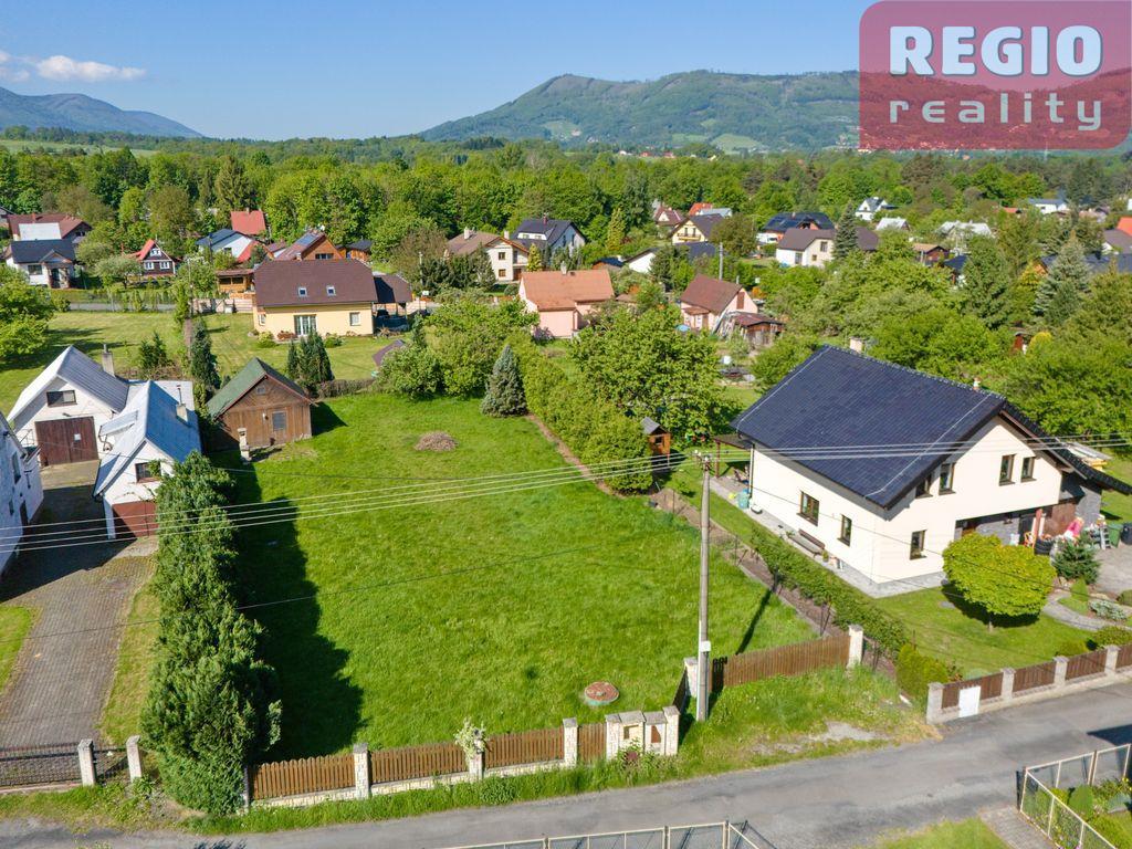 Prodej pozemku 1096m2, Ostravice