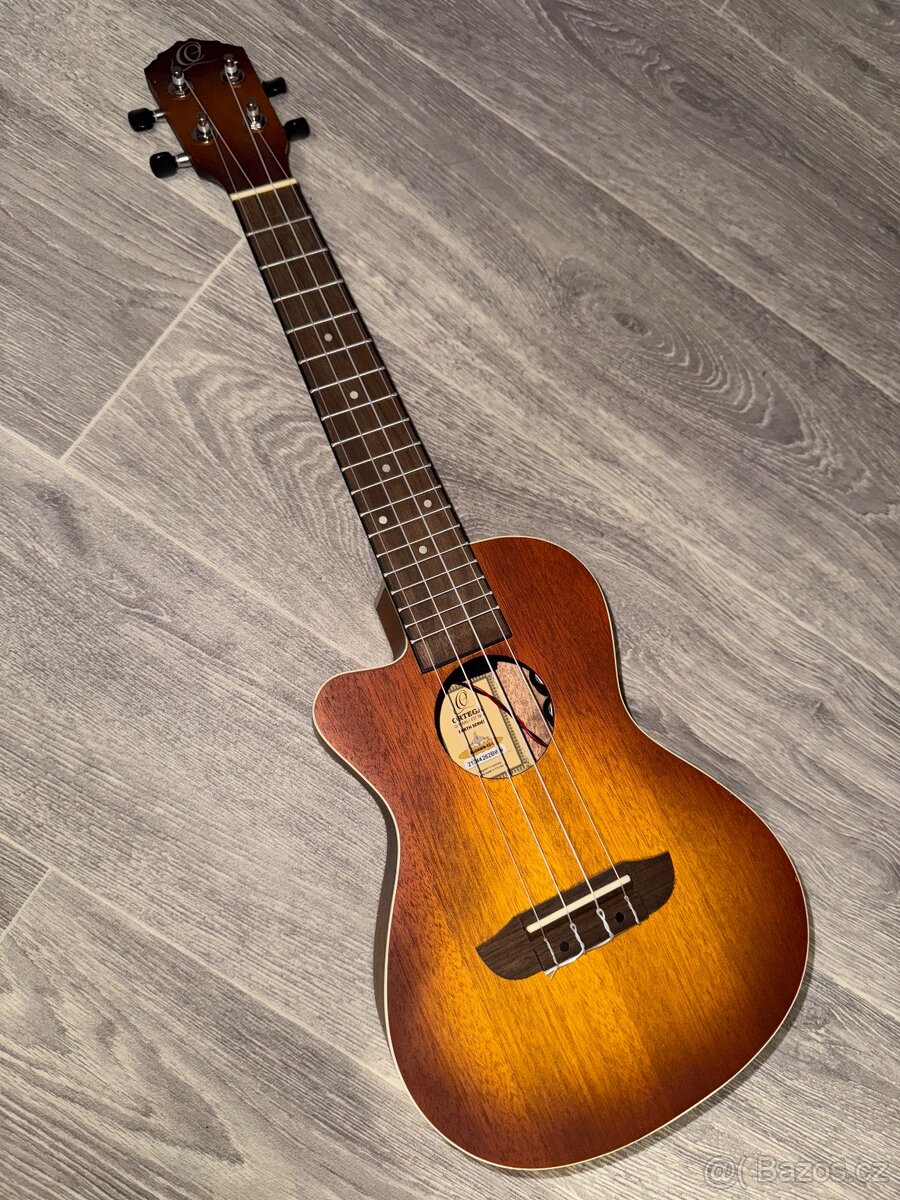 Levoruké ukulele Ortega RUDAWN-CE-L