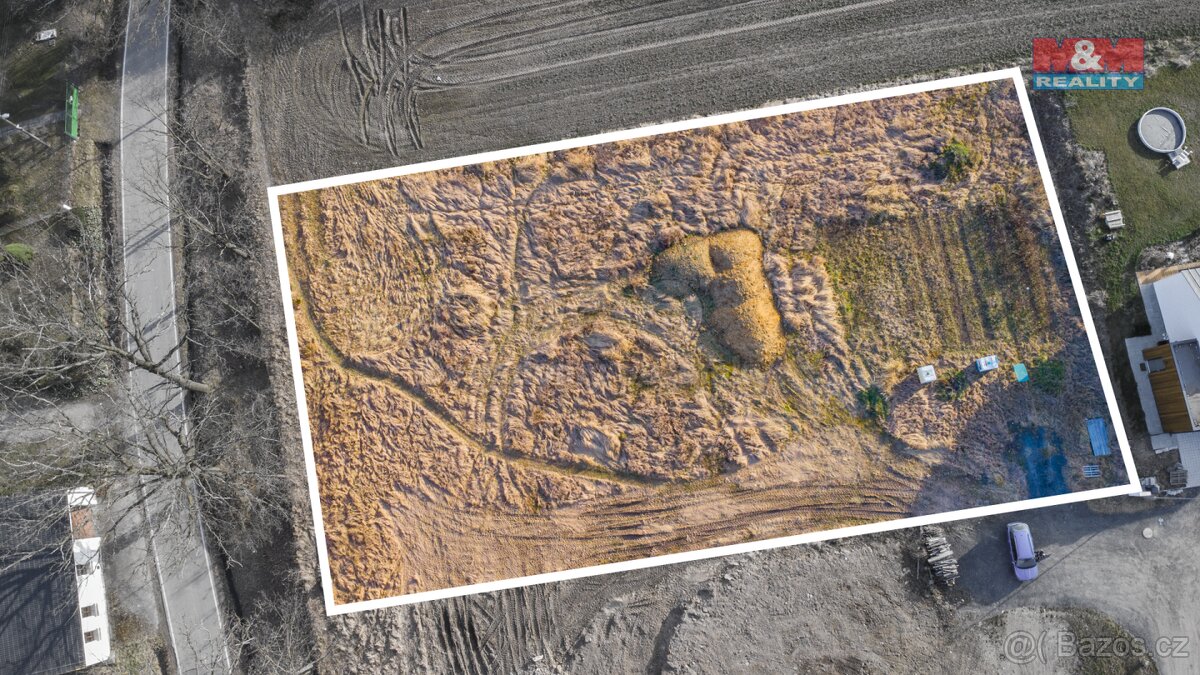 Prodej pozemku k bydlení, 2 169 m², Štěkeň