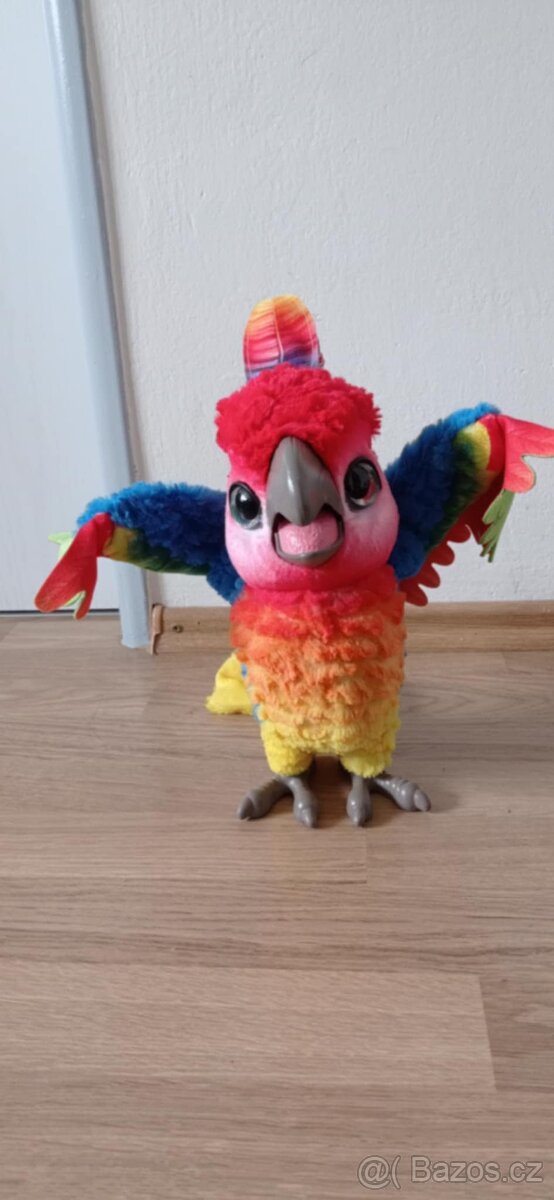 Hasbro Fur Real Friends Mluvící papoušek