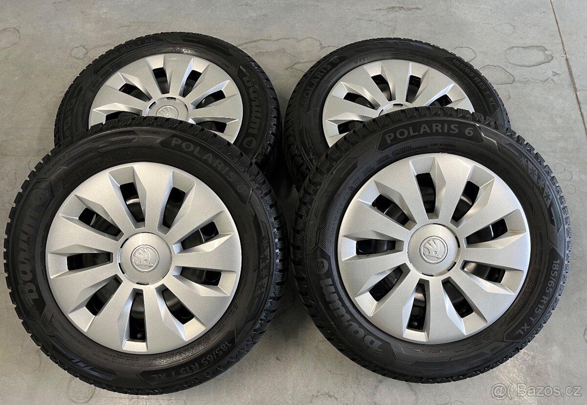 Fabia IV sada kompletních zimních kol 15’’185/65R15