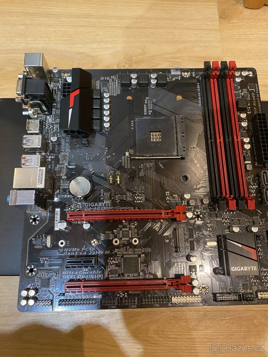 Základní deska GIGABYTE GA-AB350M-GAMING 3