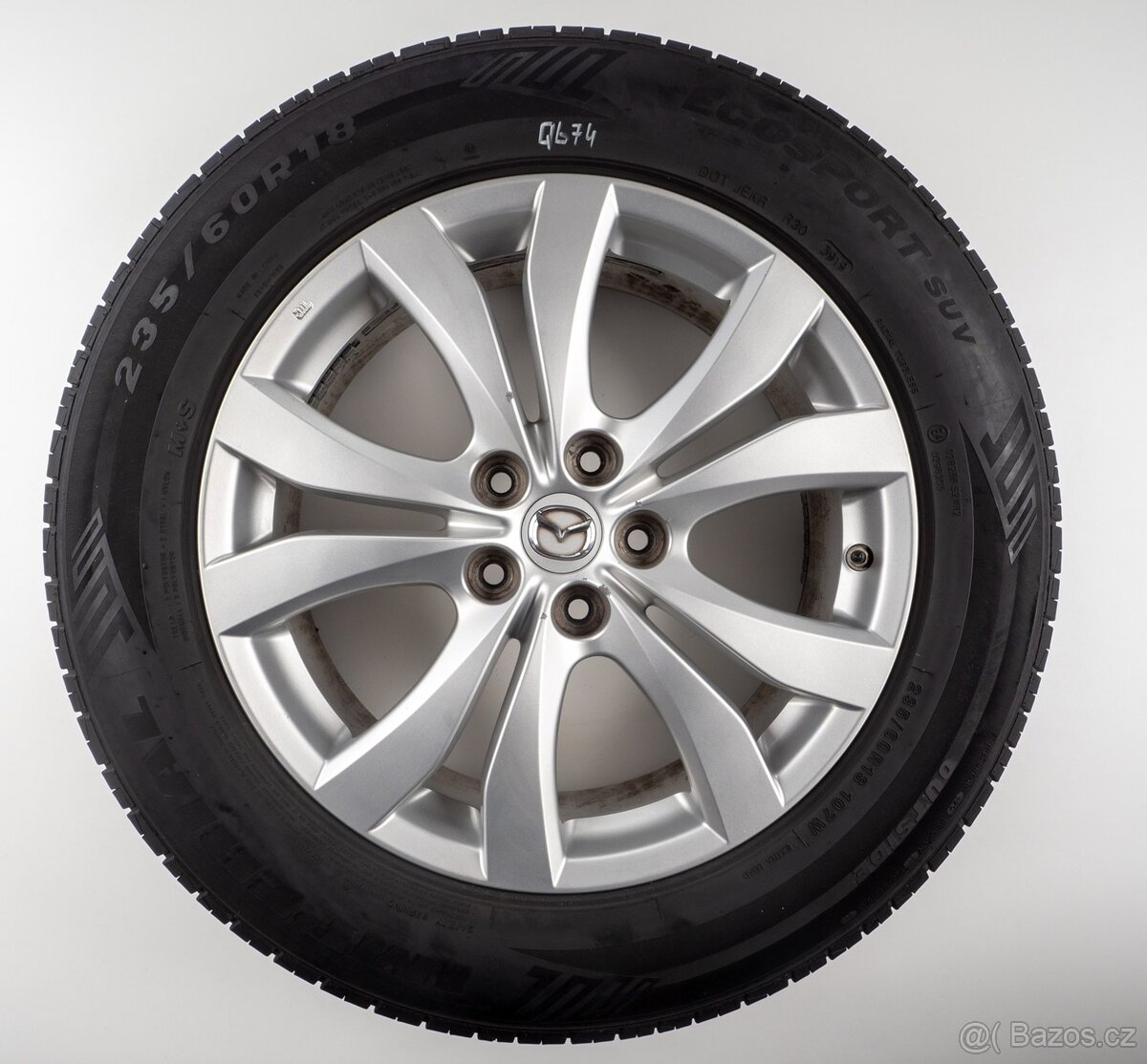 Mazda CX-7 CX7 - Originání 18" alu kola - Letní pneu