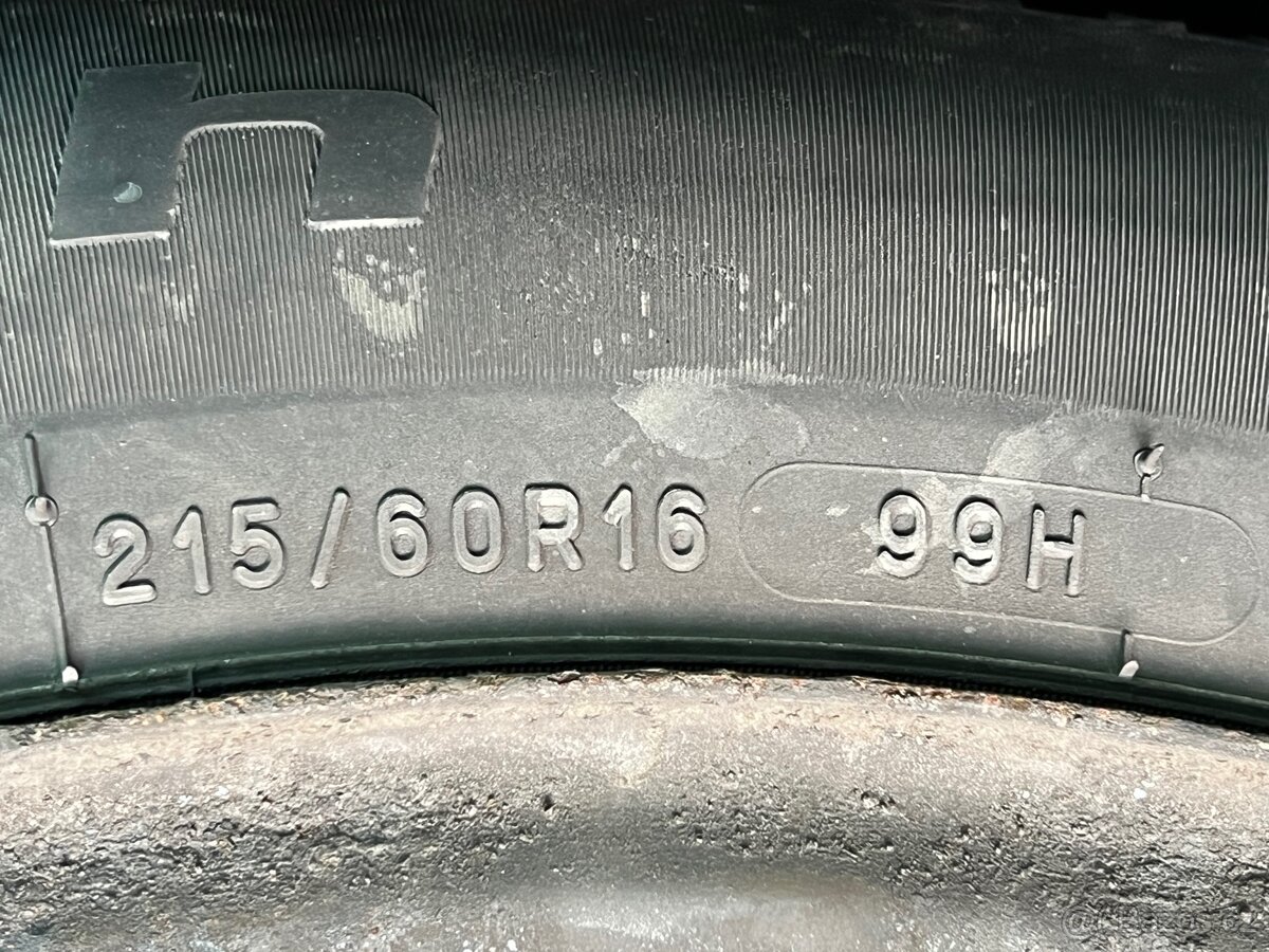 Zimni pneu BFGoodrich + kola Ford Galaxy