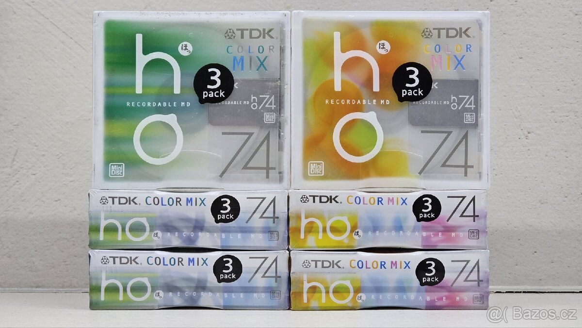 Minidisc Minidisk media MD tdk ho nové