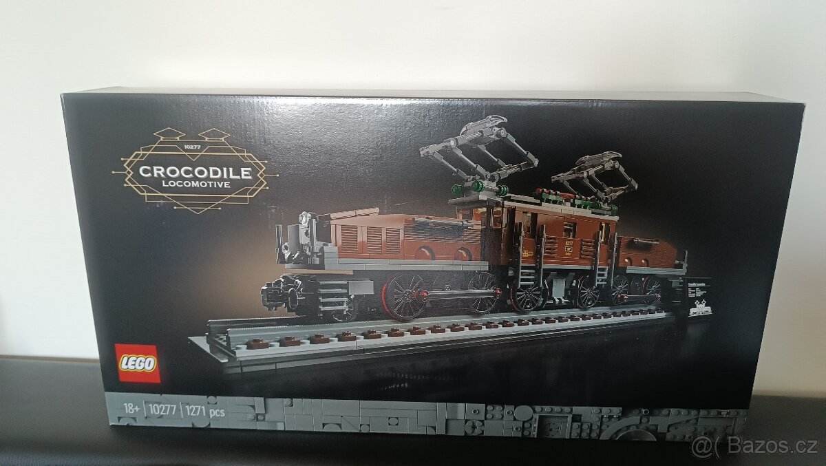 LEGO 10277 Lokomotiva Krokodýl