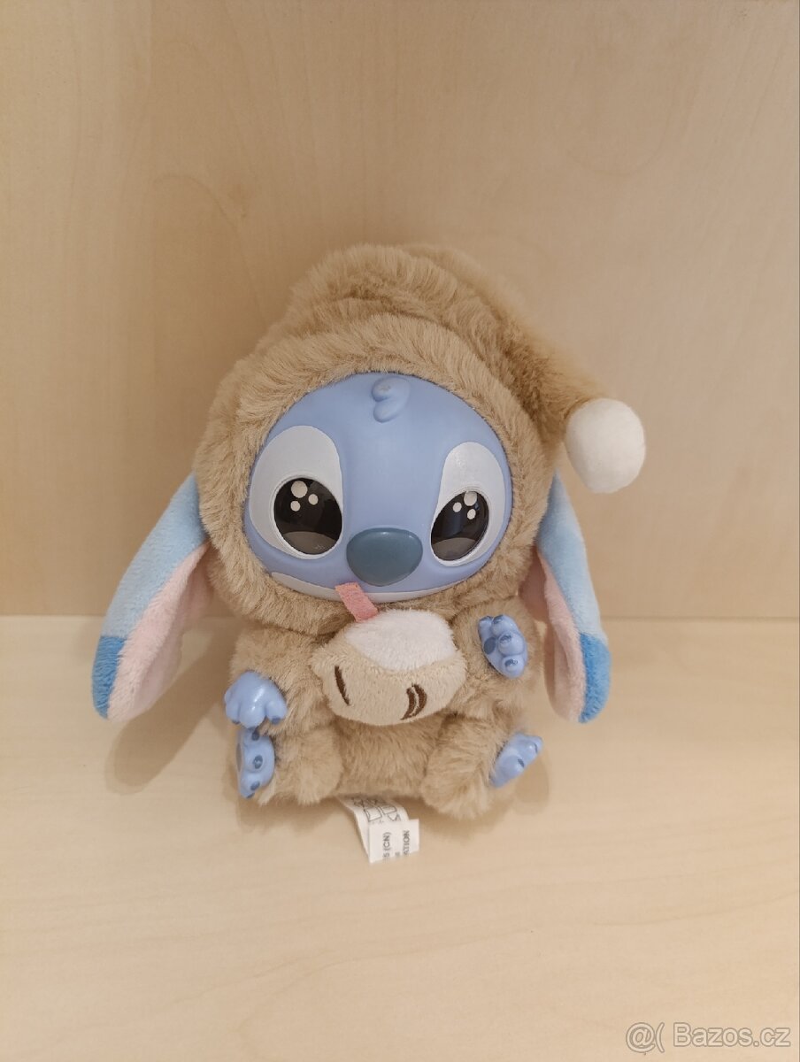 Plyšová figurka Stitch ve stylu Labubu - Blind Box, 15 cm