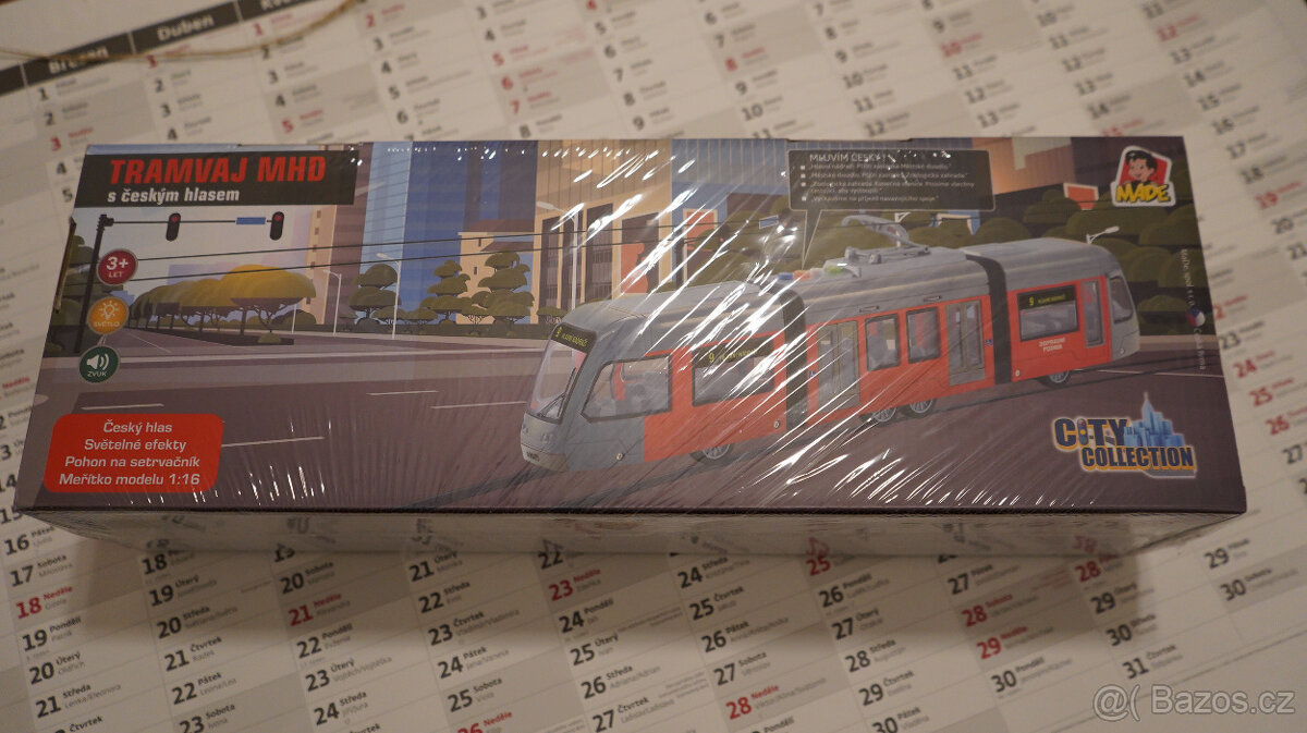 Tramvaj City Collection s lidským hlasem