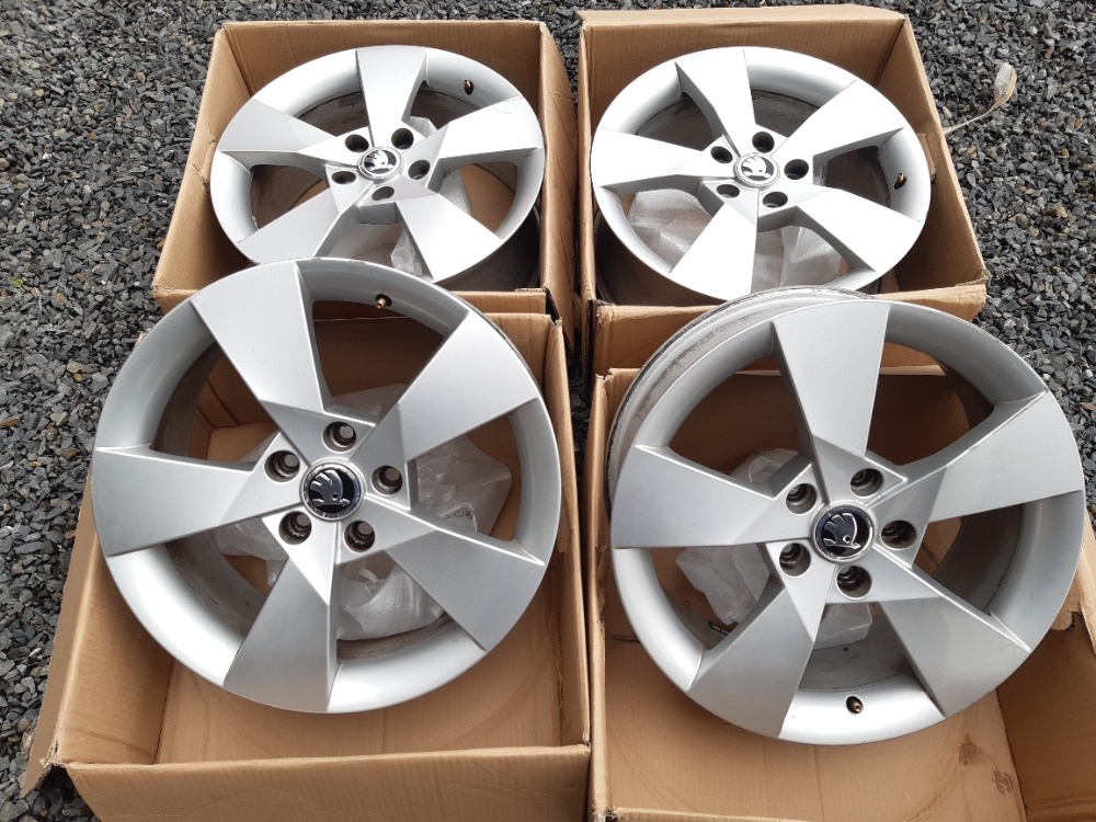 Alu kola Originál"Denom" Škoda Octavia III. 5x112 R17 ET49