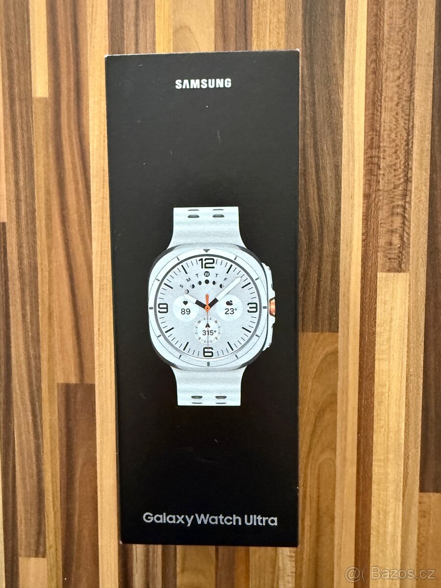 Samsung Galaxy Watch Ultra + řemínek, obal a sklo
