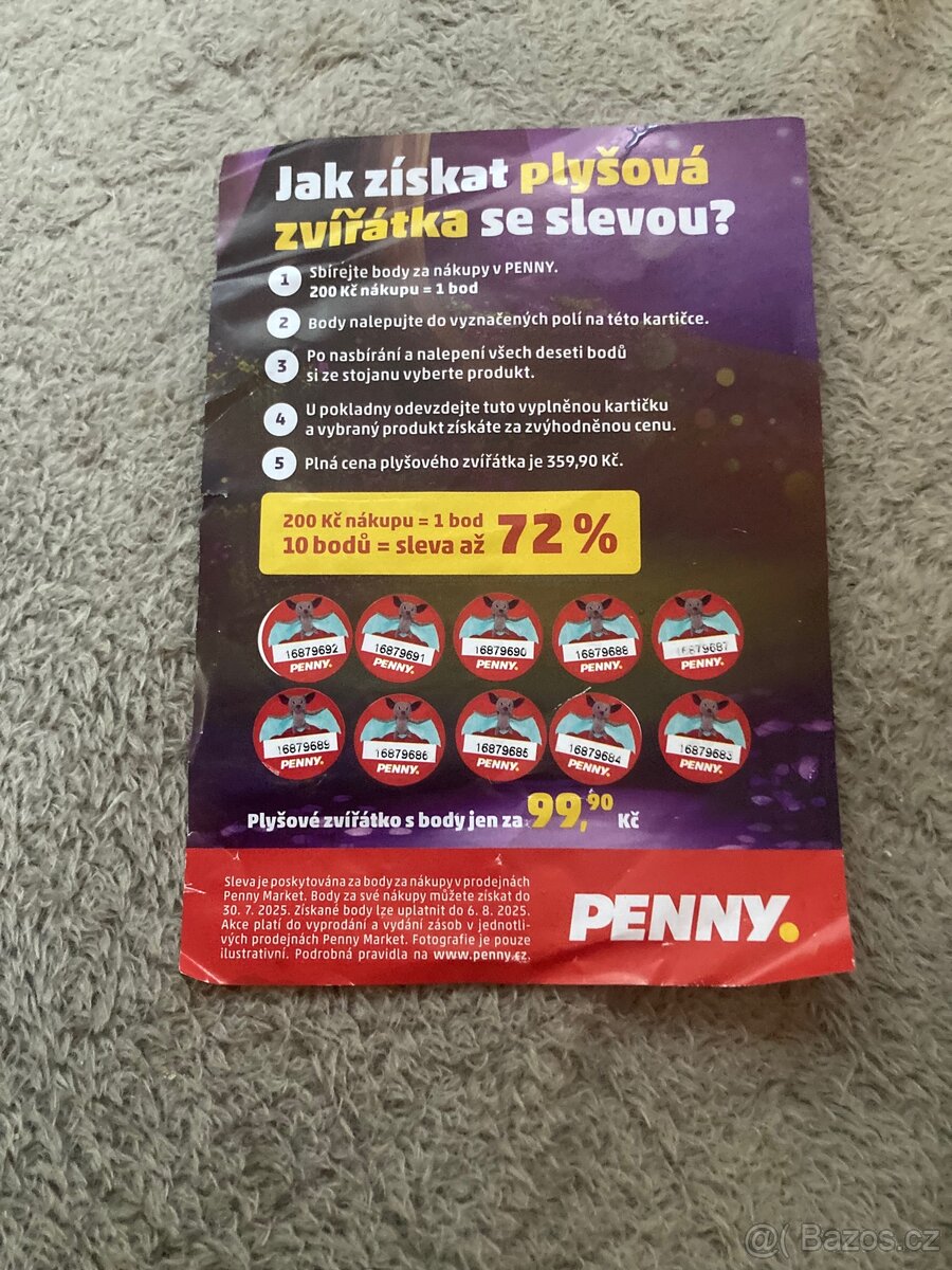 Penny bodíky