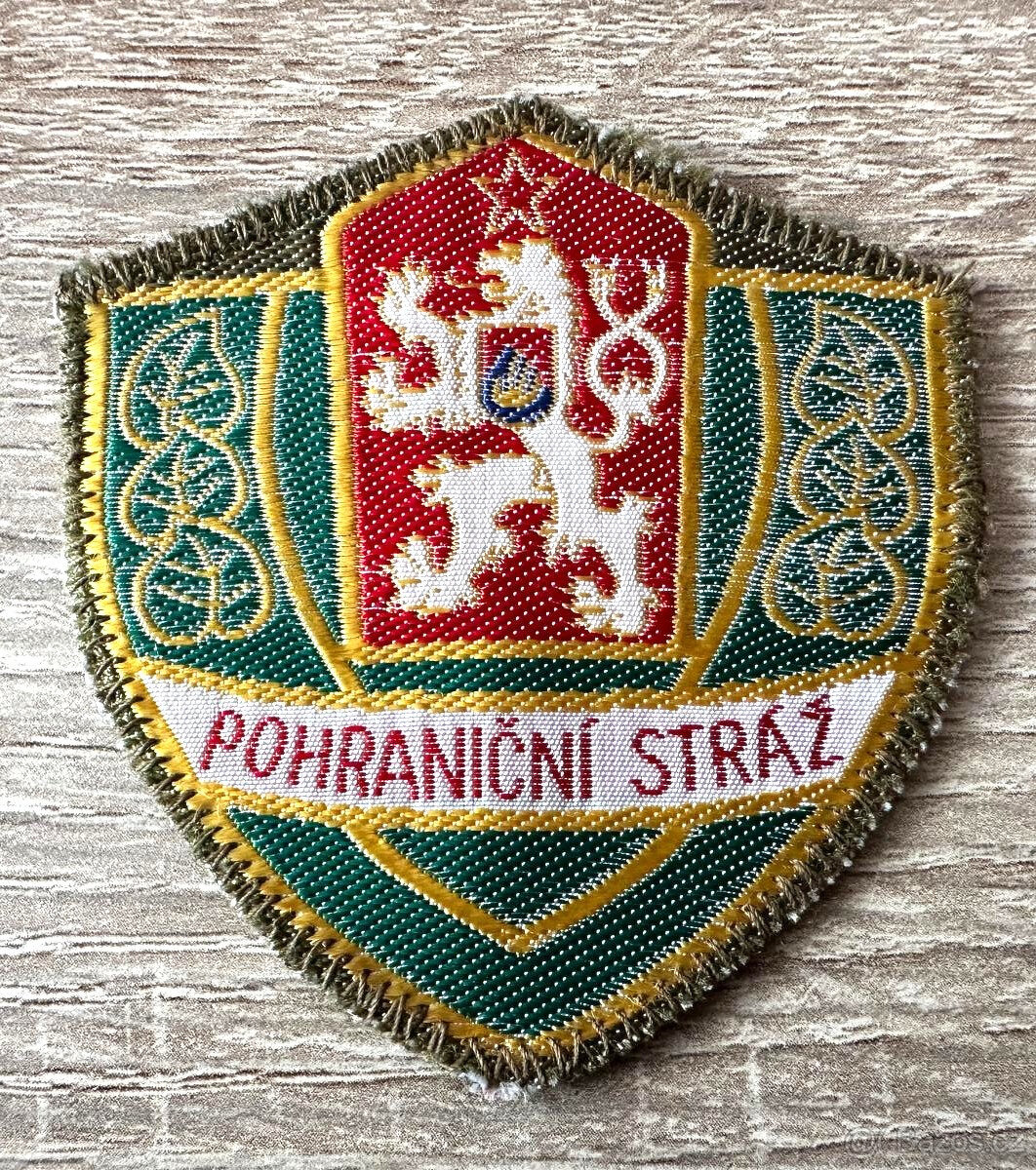 Pohraničná stráž pohraniční ČSSR nášivka TOP