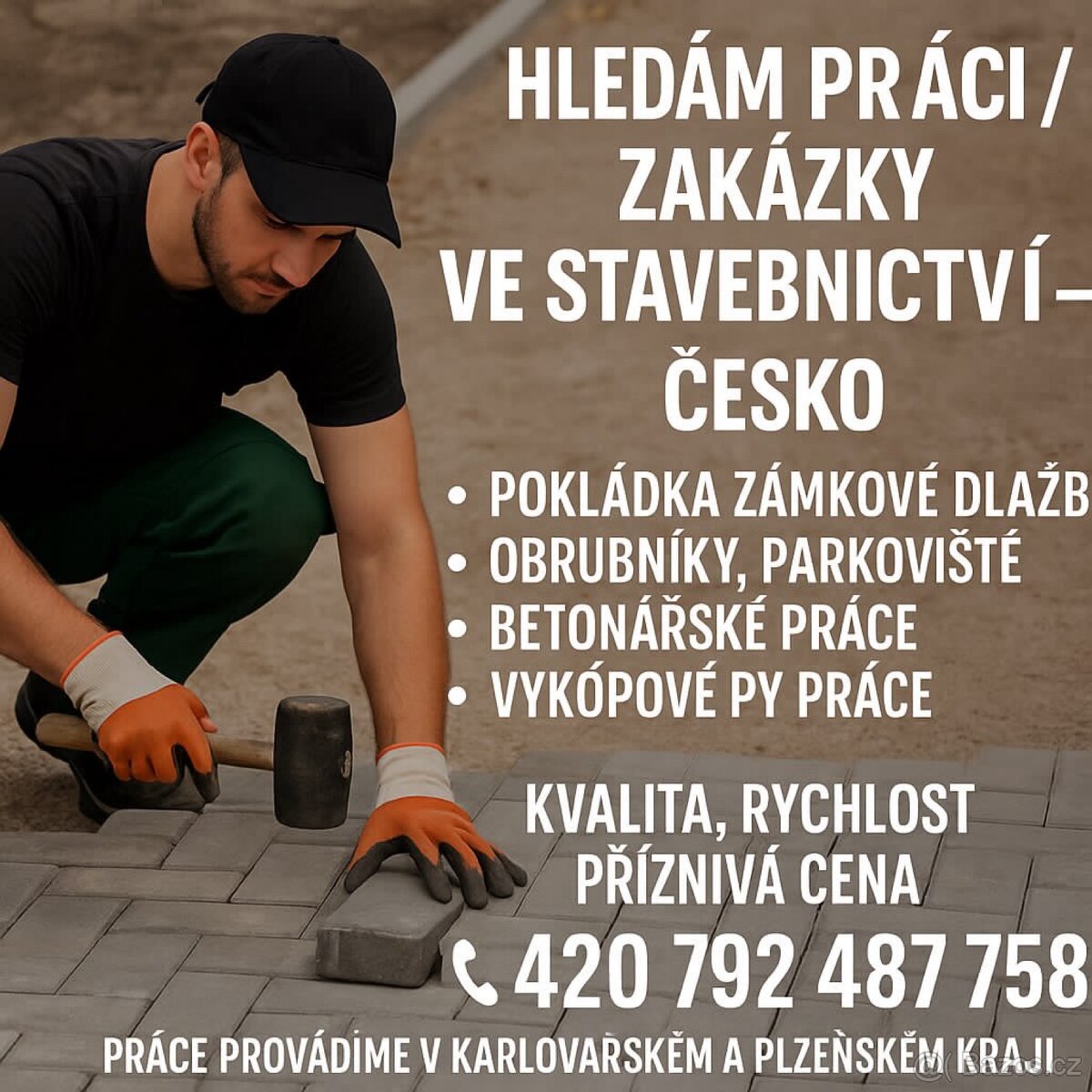 HLEDÁM PRÁCI / ZAKÁZKY VE STAVEBNICTVÍ-CESKO