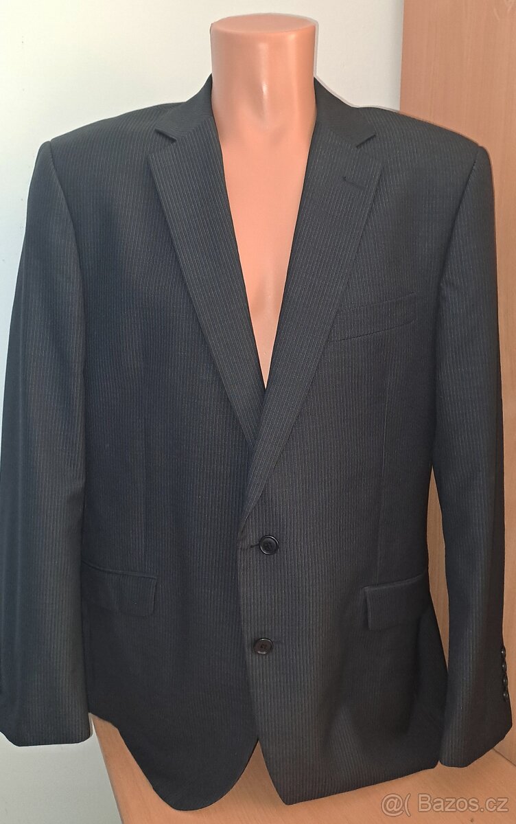 Pánské slim formální sako Marks&Spencer/44-L/2x61cm