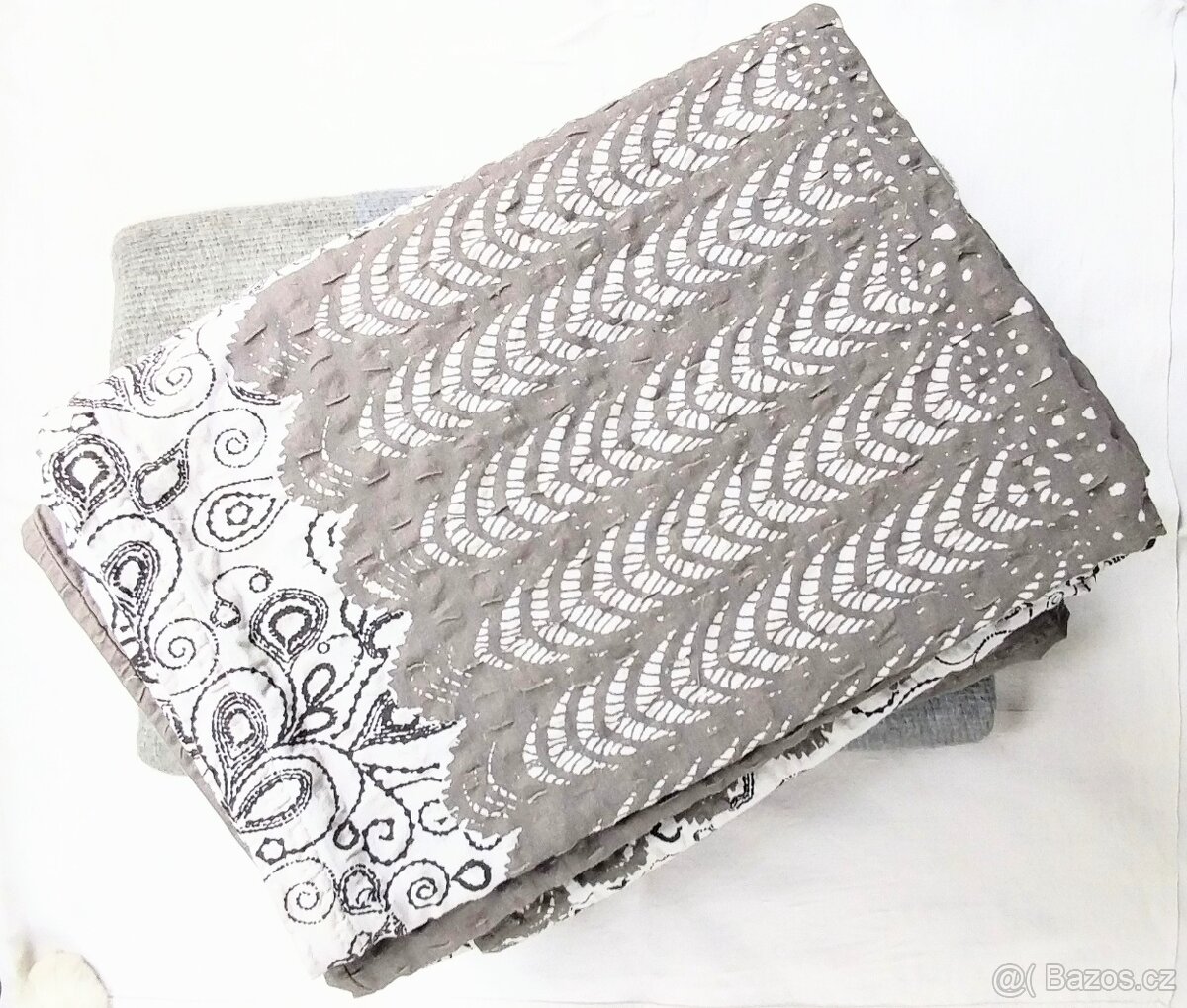 Bavlněné povlečení na jednolůžko a deka