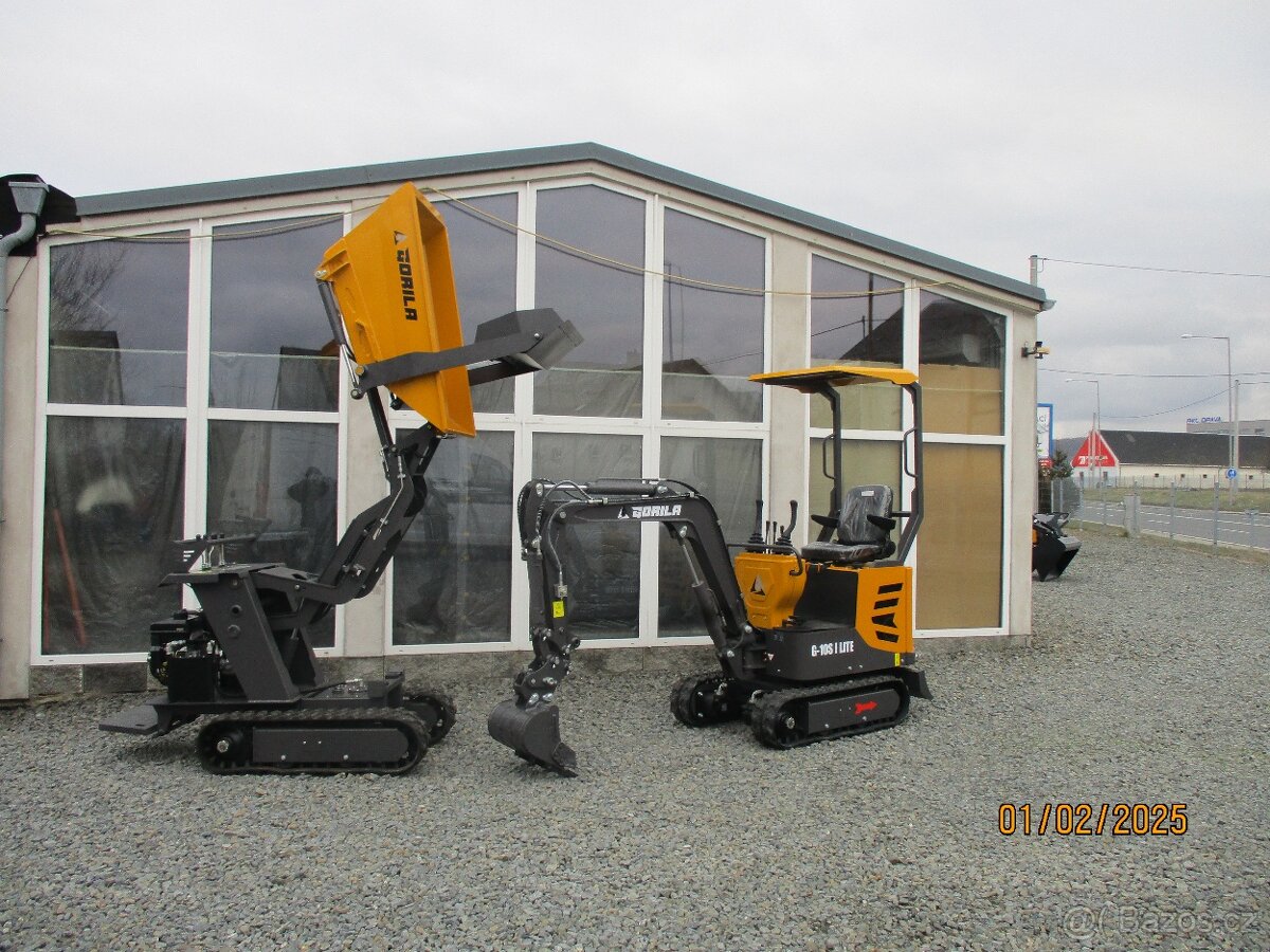 Mininakladač - dumper G 800 LS PROFI