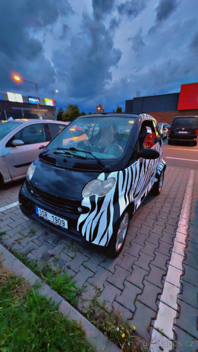 Smart ForTwo Cabrio – benzín, nová STK, plně pojízdné