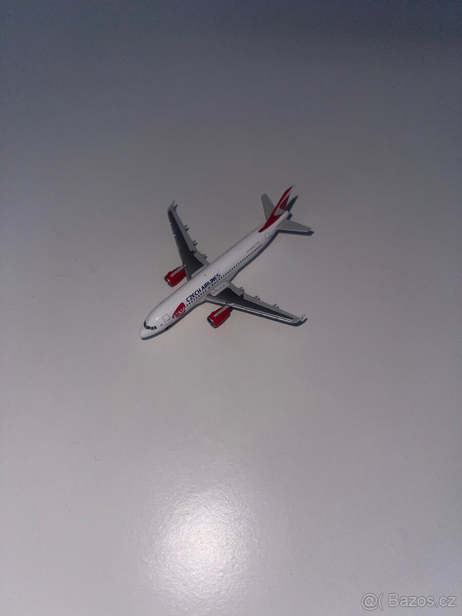 Herpa sběratelský model A320 Czech Airlines 1:500
