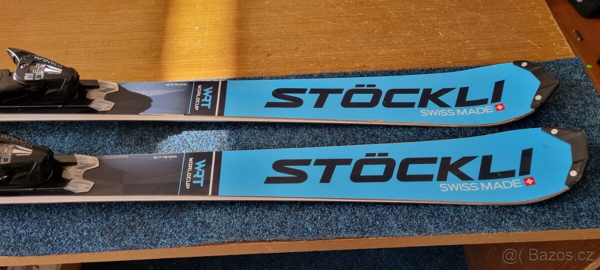 Stockli SL FIS 165cm ve super stavu 9.900,-