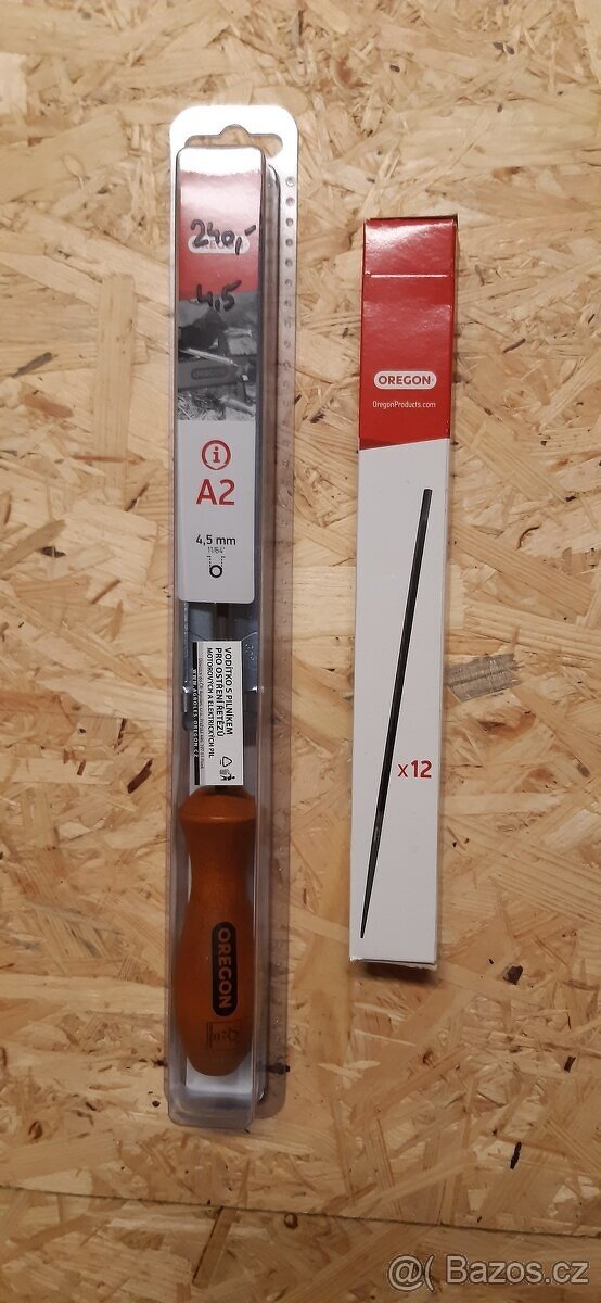 ŠABLONA OREGON PRO OSTŘENÍ PILOVÝCH ŘETĚZŮ + PILNÍKY