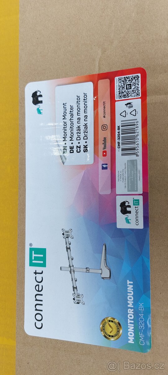 Držák na 2 LCD monitory na stůl.