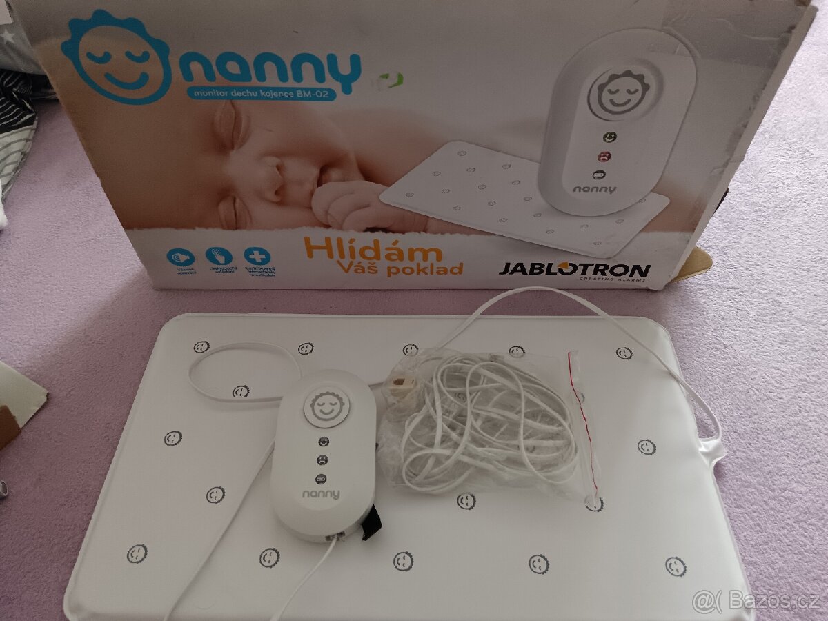 Monitor dechu Jablotron Nanny