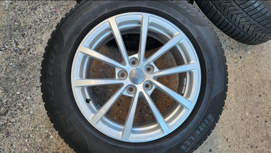 zimní Alu kola disky originál Audi 4K0 5x112 7,5jx17 et36