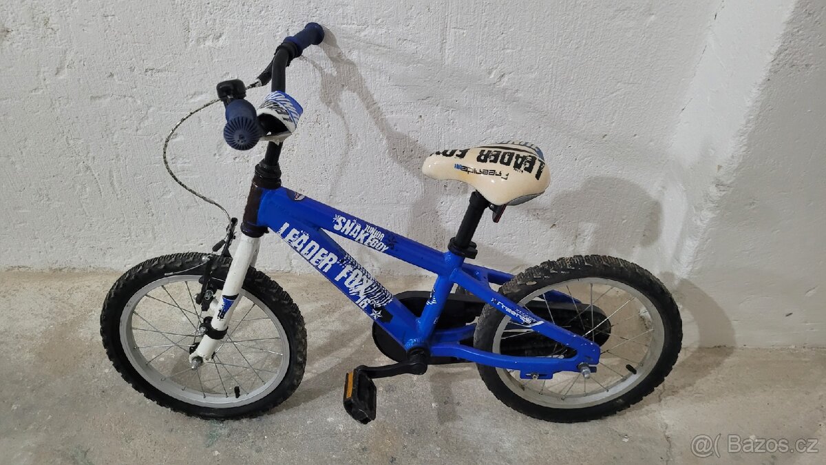 Dětské kolo 16 s postranními kolečky