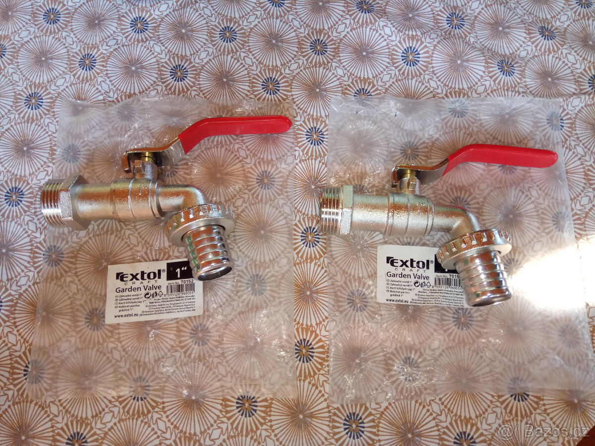 Zahradní kohout 1" 2x