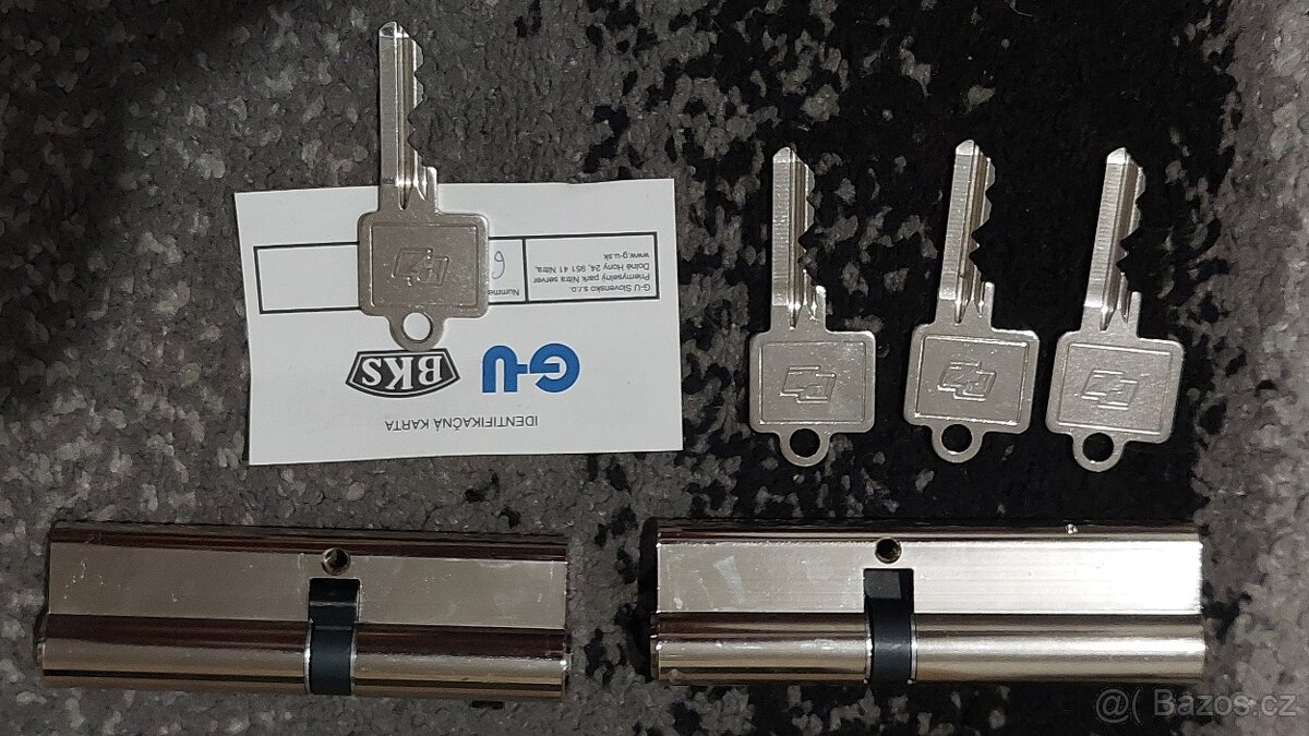 Bezpečnostní vložka - zámek dveří