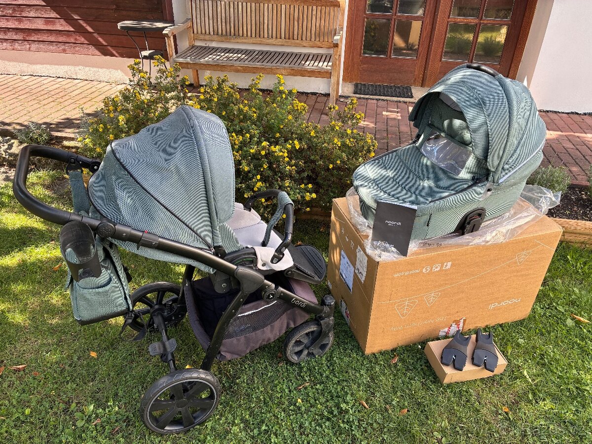 Kočárek Noordi Fjordi fern 2v1 TOP stav