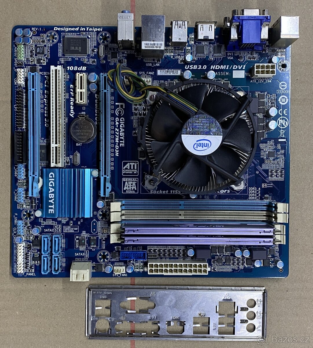 Set i7 + Gigabyte Z77 + 8GB ram