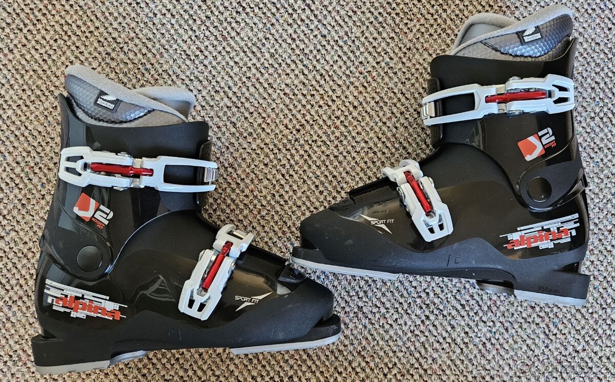 Lyžařské boty Alpine 3D35-1, J2, vel. 220- 1x použité