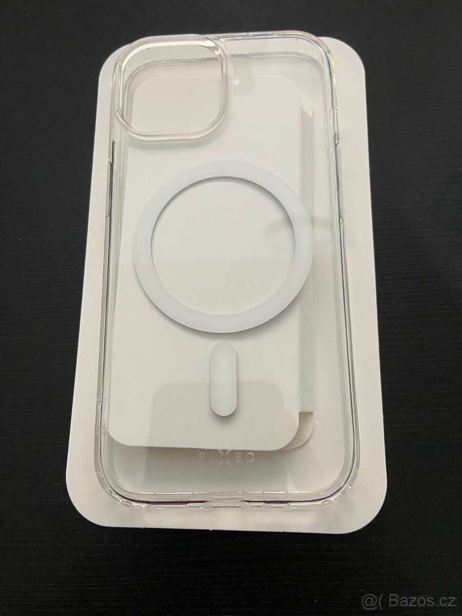 FIXED s podporou Magsafe pro Apple iPhone 15 čirý