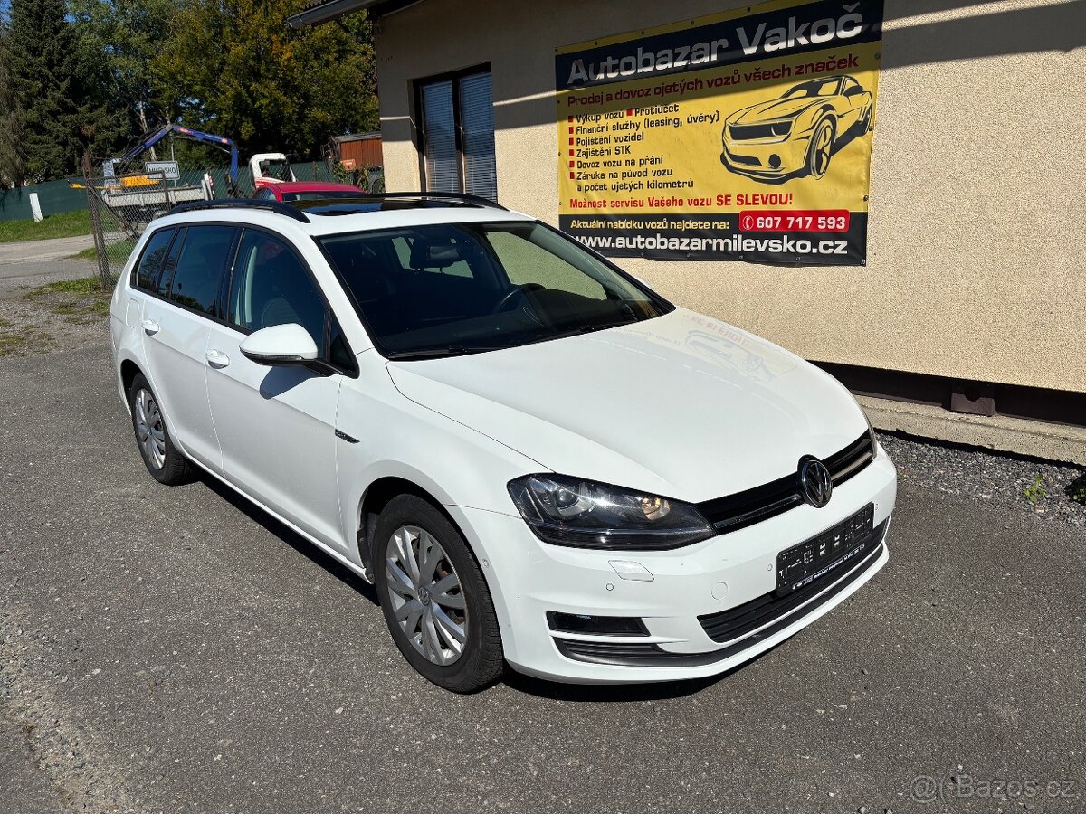 Volkswagen Golf Kombi - rok2014,motor1.4TSi,90KW,120083KM