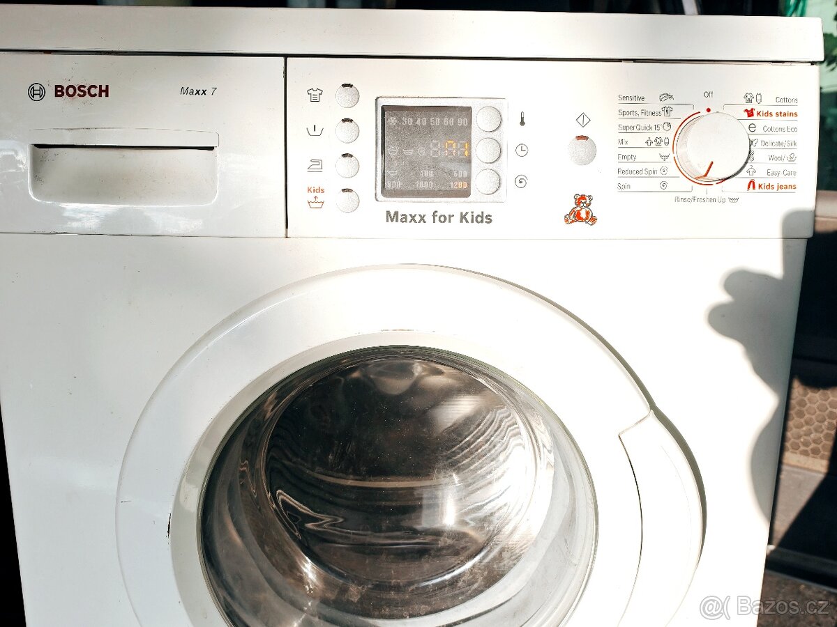 Bosch Maxx 7 for Kids 7kg 1200ot.sprchování, fuzzy logic