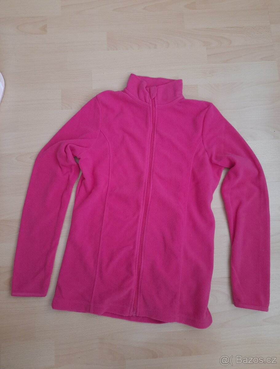 Flísová mikina 158-164 top stav