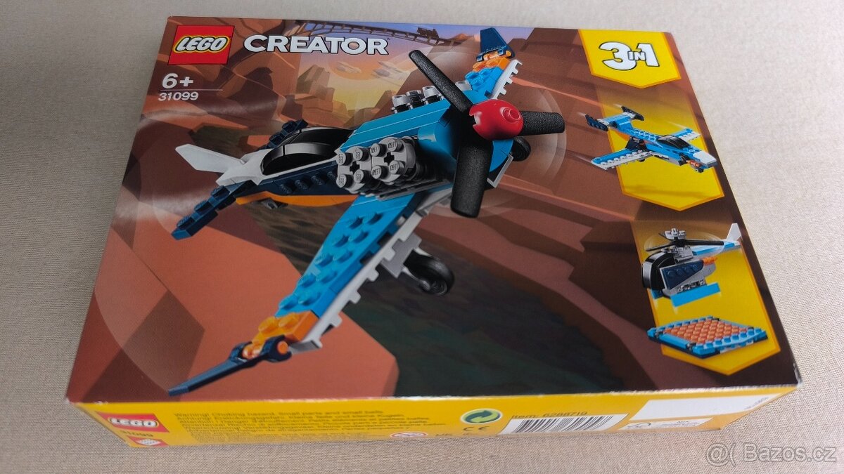 LEGO CREATOR 31099 Vrtulové letadlo