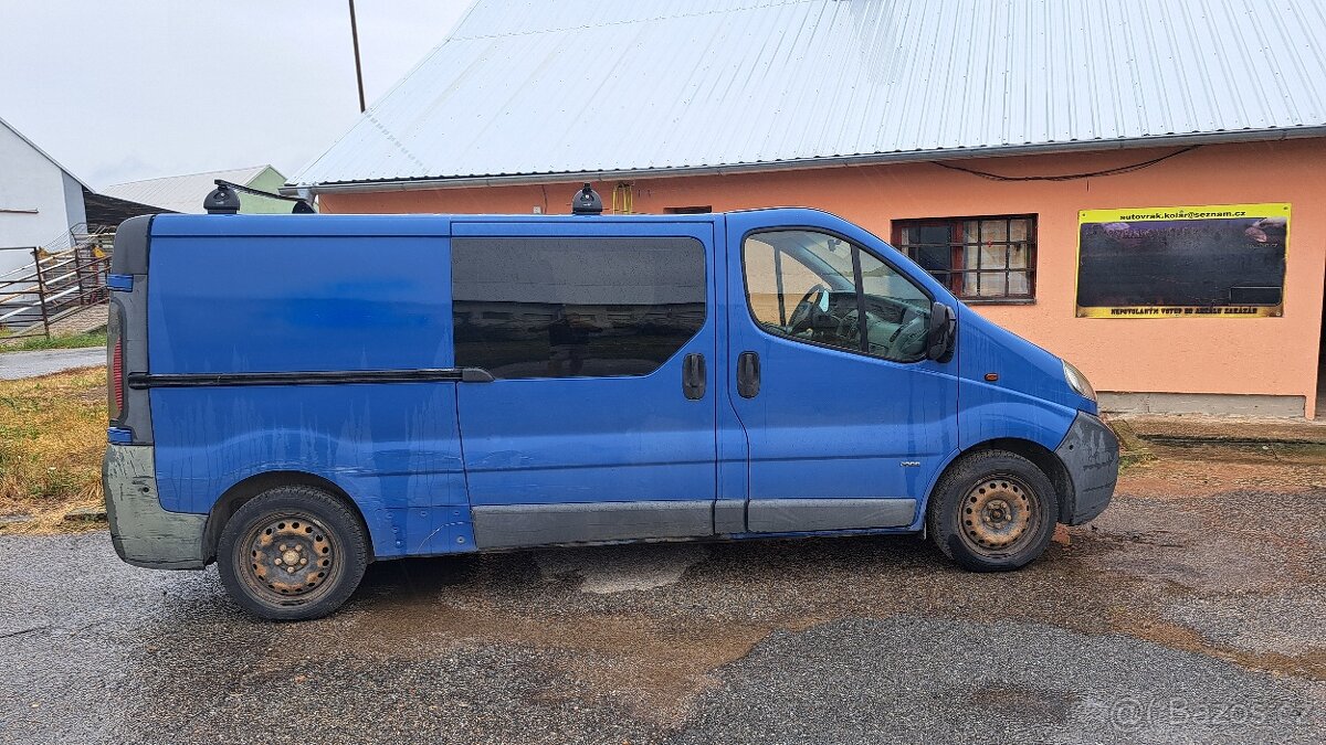 OPEL VIVARO 1.9DTI 60KW, LONG, R.V.2004, N.D.
