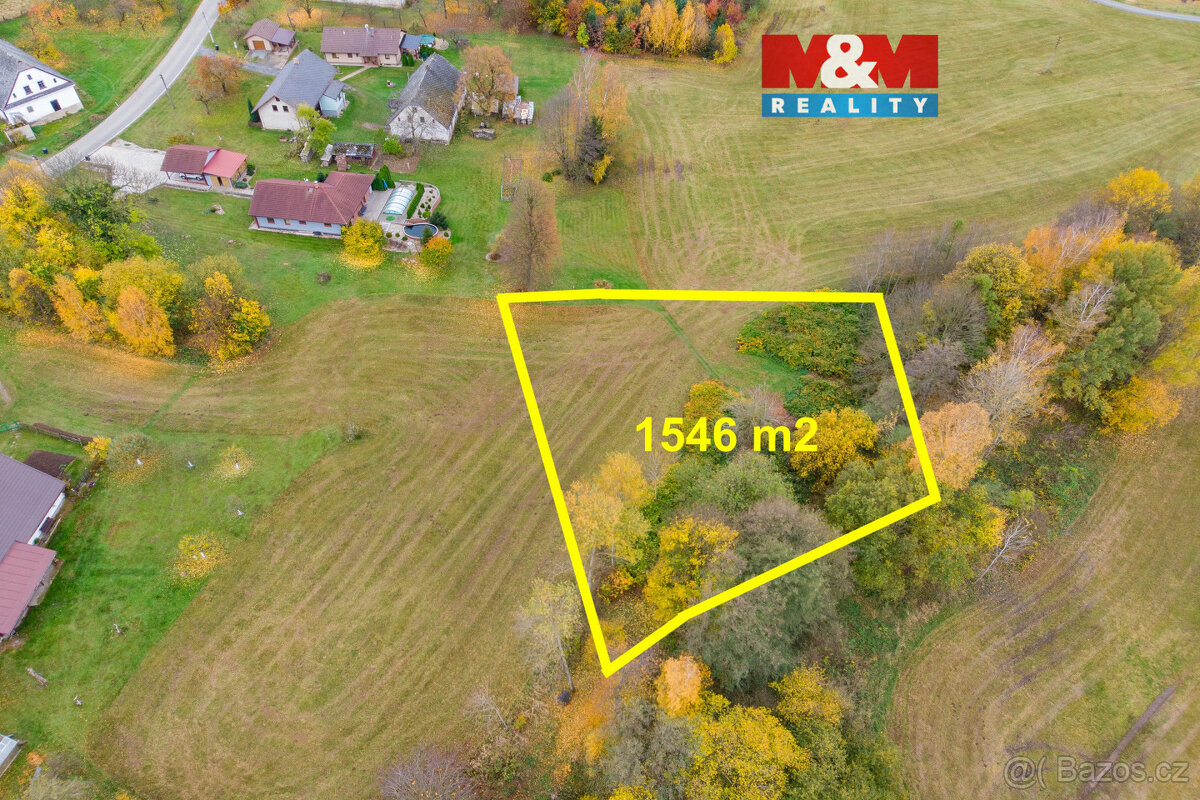 Prodej louky, 1546 m², Liberk