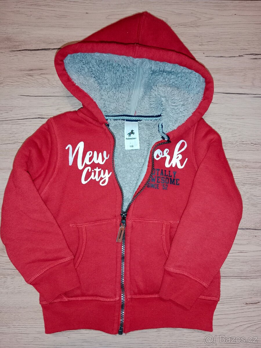 Zateplená mikina 110