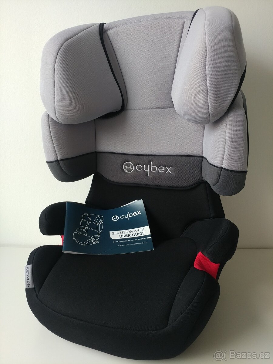 Cybex Solution X-fix ISOFIX 15-36 kg, šedočerná, TOP STAV