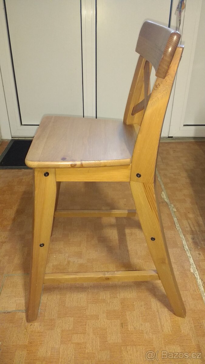 Dětská dřevěná židle IKEA Ingolf