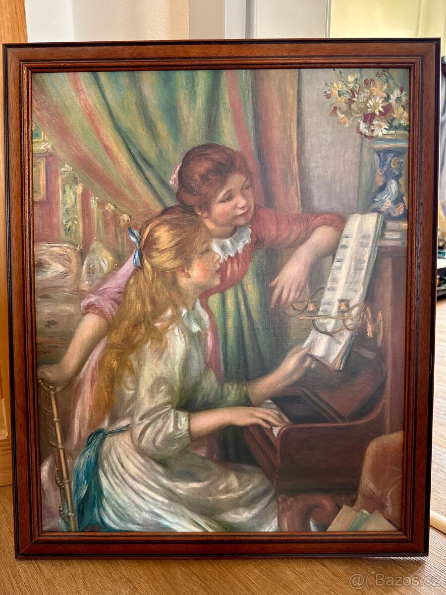 Pierre Auguste Renoir Dívky u klavíru